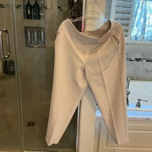 Athleta Cream Track Pants